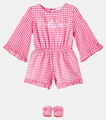 Gingham clogs | Monnalisa