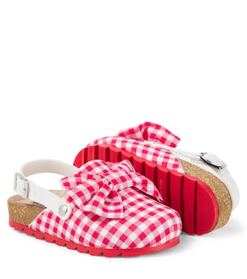 Gingham clogs | Monnalisa