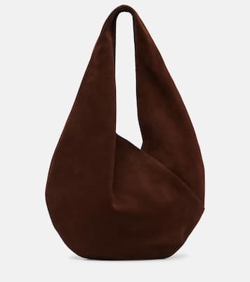 Ora Medium suede shoulder bag | Aesther Ekme