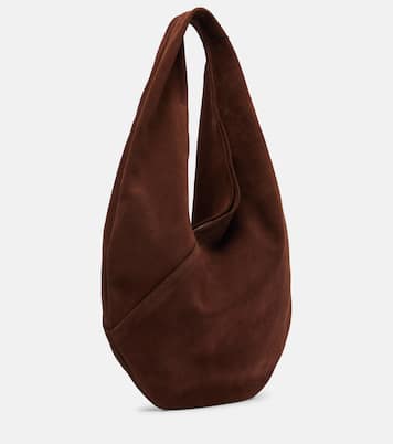 Ora Medium suede shoulder bag | Aesther Ekme