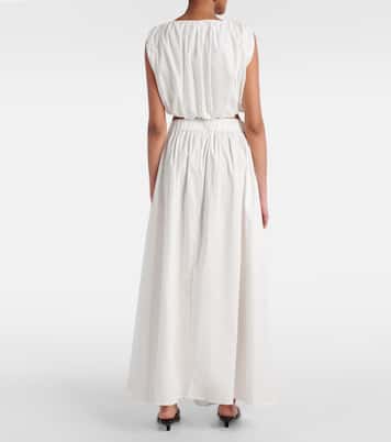 Maxirock aus Baumwolle | Adriana Degreas