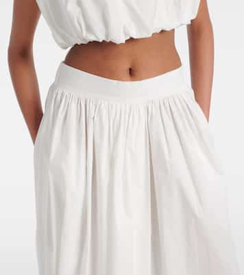 Maxirock aus Baumwolle | Adriana Degreas