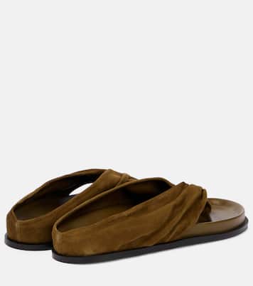 Shaw suede thong sandals | A.Emery