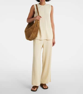 Shaw suede thong sandals | A.Emery