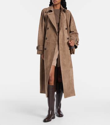 Botas altas de piel con cuentas Monili | Brunello Cucinelli