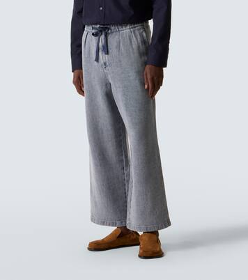 Mid-rise wide-leg jeans | Loewe