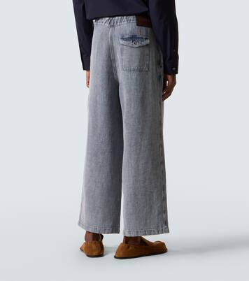 Mid-rise wide-leg jeans | Loewe