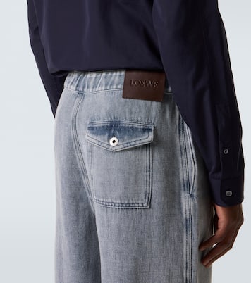 Mid-rise wide-leg jeans | Loewe