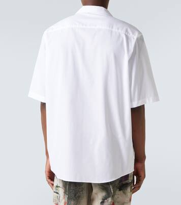 Embroidered cotton poplin shirt | Acne Studios