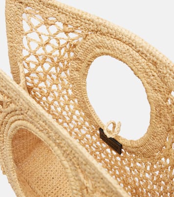 Spiaggia Small raffia tote bag | Jacquemus