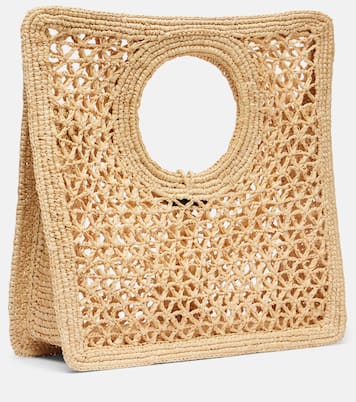 Spiaggia Small raffia tote bag | Jacquemus