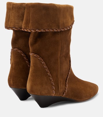 Ankle Boots Edoa 45 aus Veloursleder | Isabel Marant