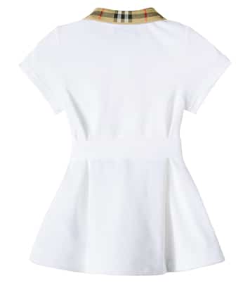 Bébé – Robe polo Burberry Check en coton | Burberry Kids