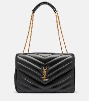 Loulou Large leather shoulder bag | Saint Laurent