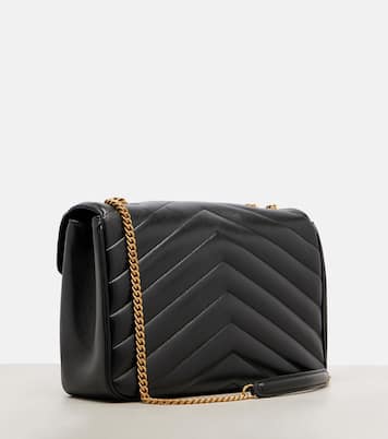 Loulou Large leather shoulder bag | Saint Laurent