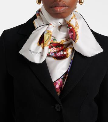 DG silk scarf | Dolce&Gabbana