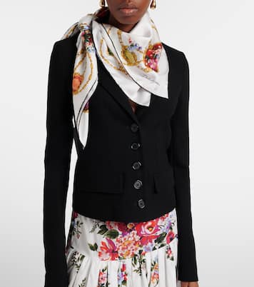 DG silk scarf | Dolce&Gabbana