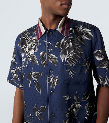 Printed silk bowling shirt | Dolce&Gabbana