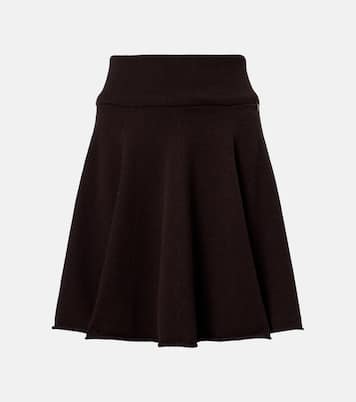 Minigonna N°379 Girl in misto cashmere | Extreme Cashmere