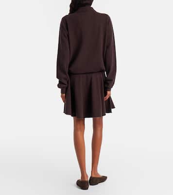 Minigonna N°379 Girl in misto cashmere | Extreme Cashmere