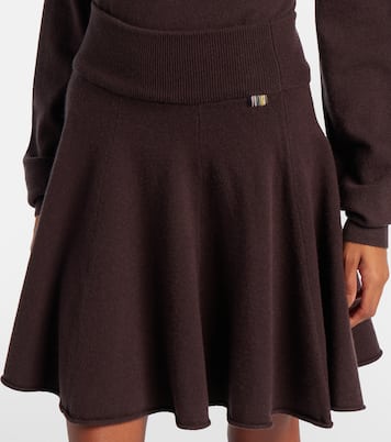 Minigonna N°379 Girl in misto cashmere | Extreme Cashmere