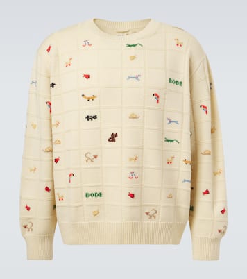 Pull Zoologist en laine et alpaga | Bode