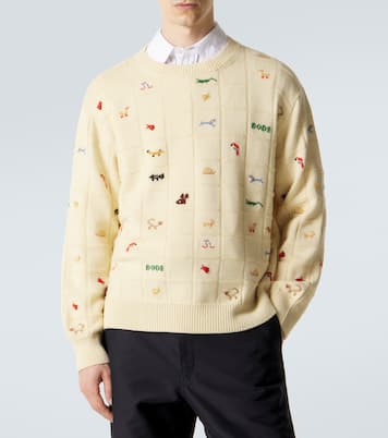 Pull Zoologist en laine et alpaga | Bode