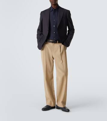 Leather penny loafers | Brioni