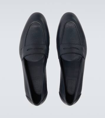 Leather penny loafers | Brioni