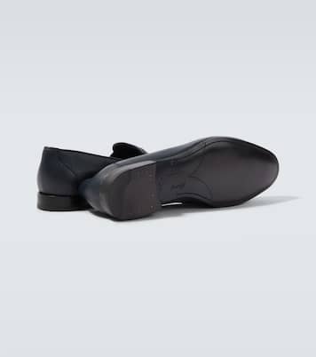 Leather penny loafers | Brioni