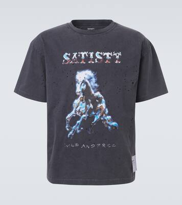 T-Shirt MothTech™ aus Baumwoll-Jersey | Satisfy