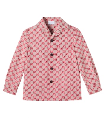GG cotton-blend canvas jacket | Gucci Kids