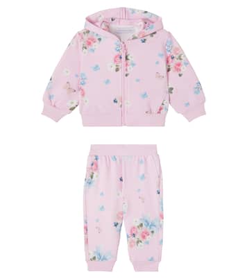 Set aus Kapuzenjacke und Jogginghose | Monnalisa