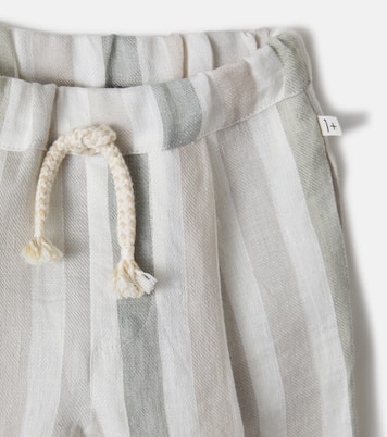 Bebé - pantalones Regencos de lino a rayas | 1 + in the Family