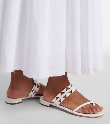 Maura leather thong sandals | Manolo Blahnik