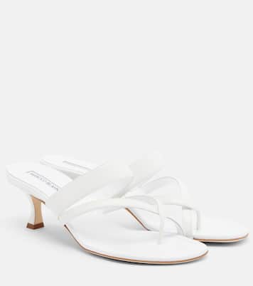 Susa leather thong sandals | Manolo Blahnik