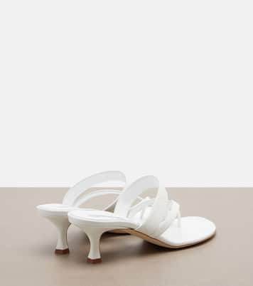 Susa leather thong sandals | Manolo Blahnik