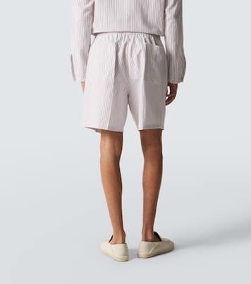 Shorts Julian aus Baumwolle und Seide | Umit Benan