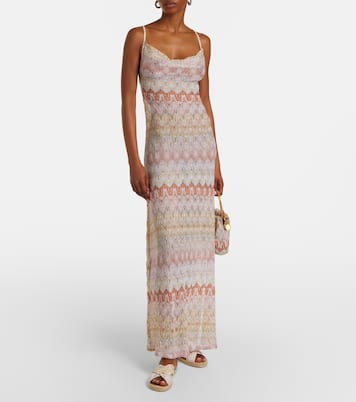 Espadrille-Sandalen Harlow aus Häkelstrick | Missoni