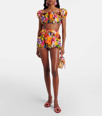 Shorts de algodón florales | Dolce&Gabbana