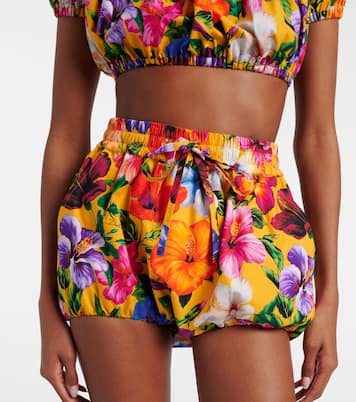 Shorts de algodón florales | Dolce&Gabbana