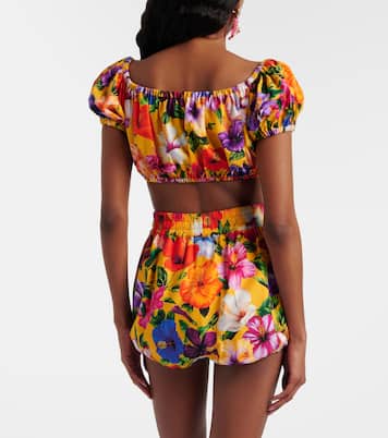Shorts de algodón florales | Dolce&Gabbana