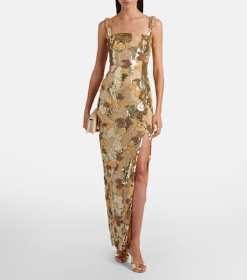 Elyse beaded gown | Rachel Gilbert