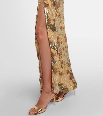 Elyse beaded gown | Rachel Gilbert