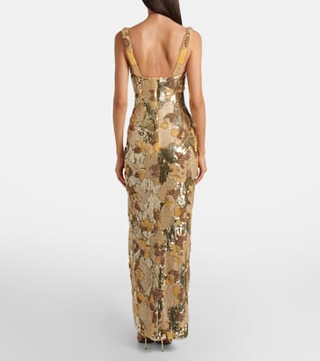 Elyse beaded gown | Rachel Gilbert