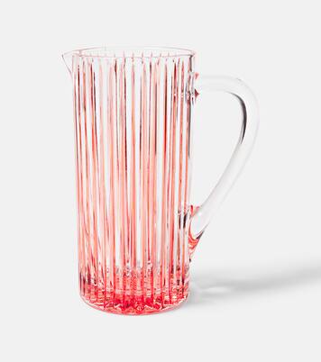 Striped crystal jug | Les-Ottomans