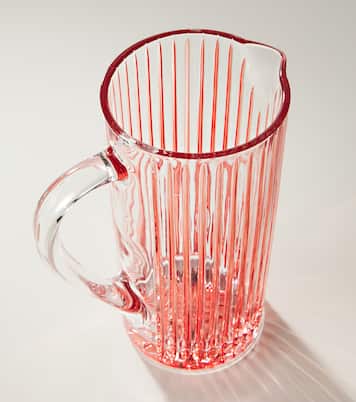 Striped crystal jug | Les-Ottomans