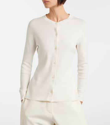 Okino cotton and silk cardigan | The Row