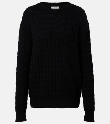 Orus cable-knit cotton and linen sweater | The Row