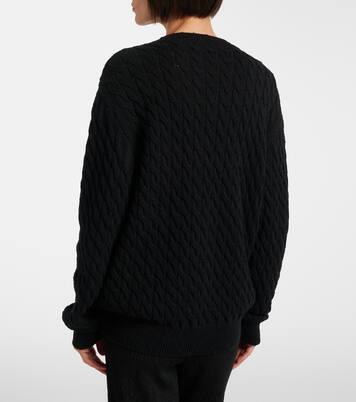 Orus cable-knit cotton and linen sweater | The Row